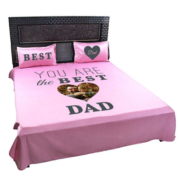 Best Dad Bed Sheet for Father with Pillow Covers