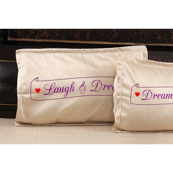 Personalized Kiss Laugh Dream Picture Bedsheet