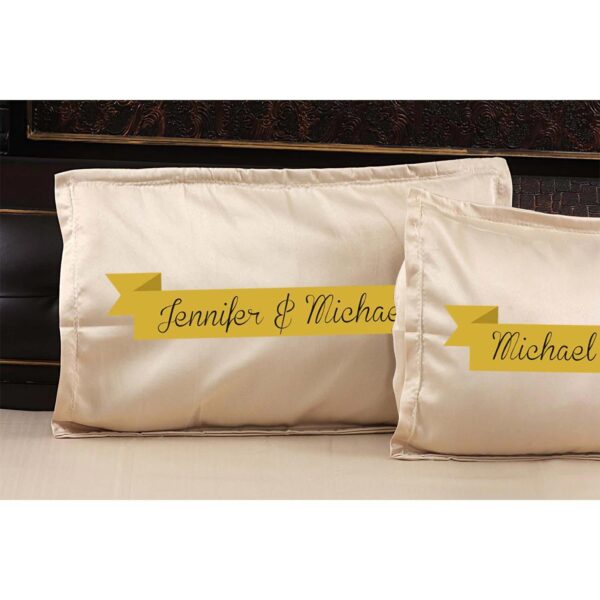 Personalized Photo Bed Sheet for Couple