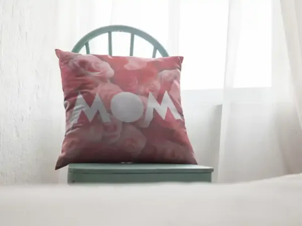 Red Rose Mom Cushion