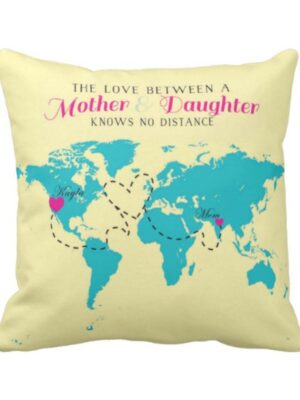 Personalized Love for Mom Cushion Cover