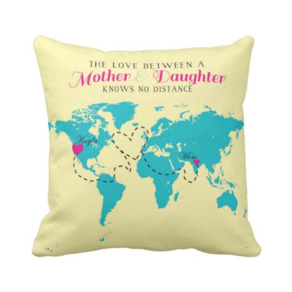 Personalized Love for Mom Cushion Cover