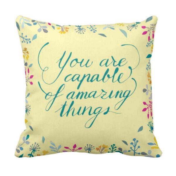 Great Life for Amazing Things Inspirational Cushion Covers Set of 2