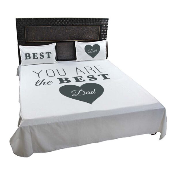 Best Dad Bed Sheet for Father with Pillow Covers