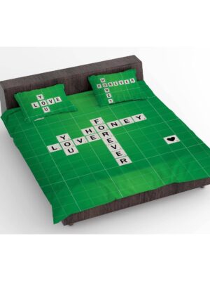 Romantic Scrabble Bedding Set