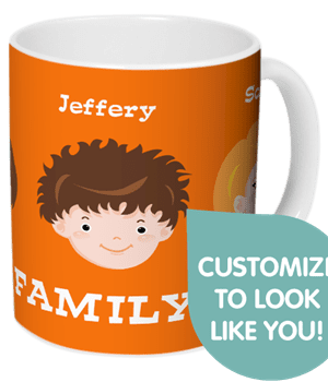 Family Photo Mug