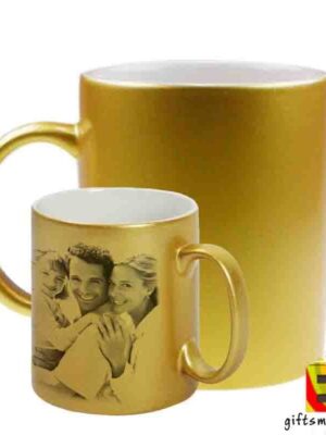Customized Photo Golden Mug
