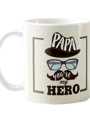 Papa You Are My Hero Coffee Mug
