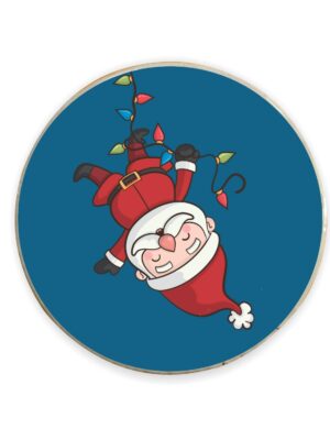 Yaya Cafeâ„¢ Christmas Gifts, Printed Santa Claus Fridge Magnets - Square