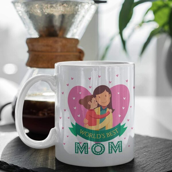 Worlds Best Mom Coffee Mug from Daughter
