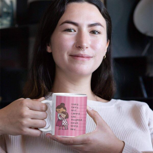 Loving Funny Kind Mom from Daughter Coffee Mug