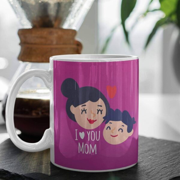 I Love You Mom Coffee Mug