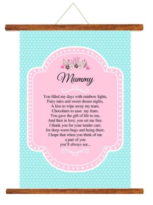 Cute Mummy Scroll Greeting Card