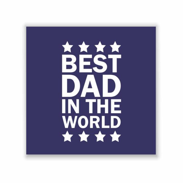Best Dad in The World Beer Mug Set Of 2