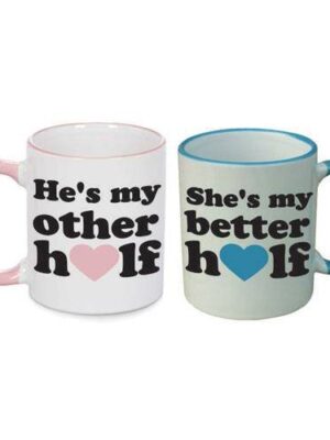 Best Halves Couple Mugs