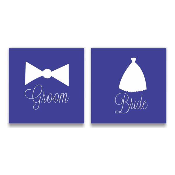 Engraved Bride and Groom Beer Mug Set of 2