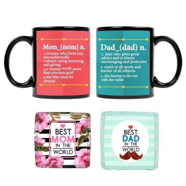 Awesome Mom Dad Couple Coffee Mug