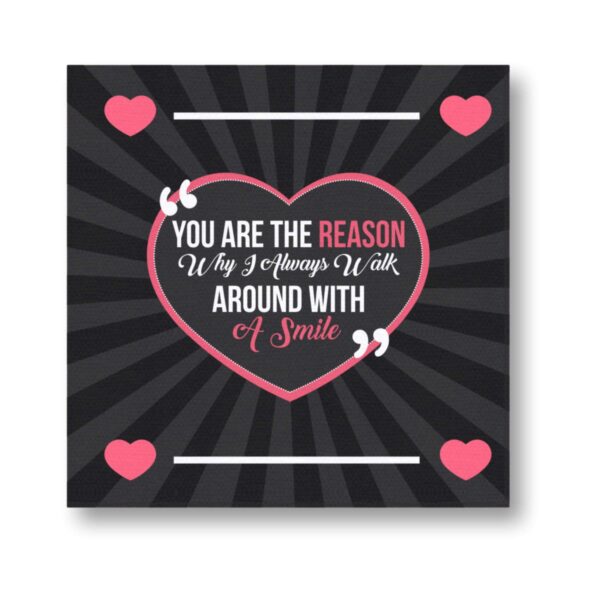 I Love You Painting Canvas Frame