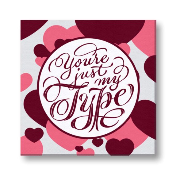 I Love You Painting Canvas Frame