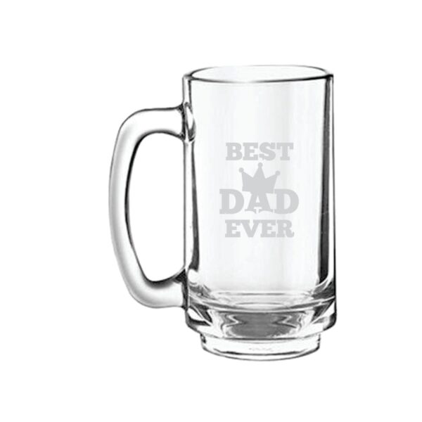 King Best Dad Ever Beer Mug