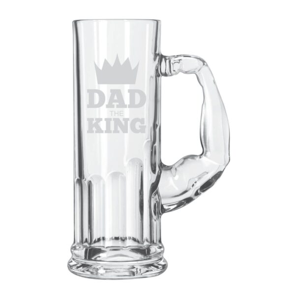 King Dad Beer Mug