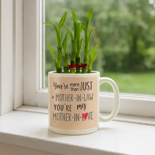 You're More than Just Mother in Law Bamboo Planter