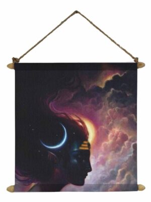 Mystic Shiva Canvas Scroll