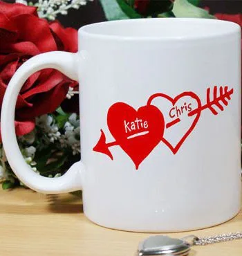 Personalized Couples Names Romantic Mug