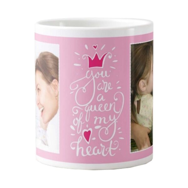Personalized You Are Queen of My Heart Mug