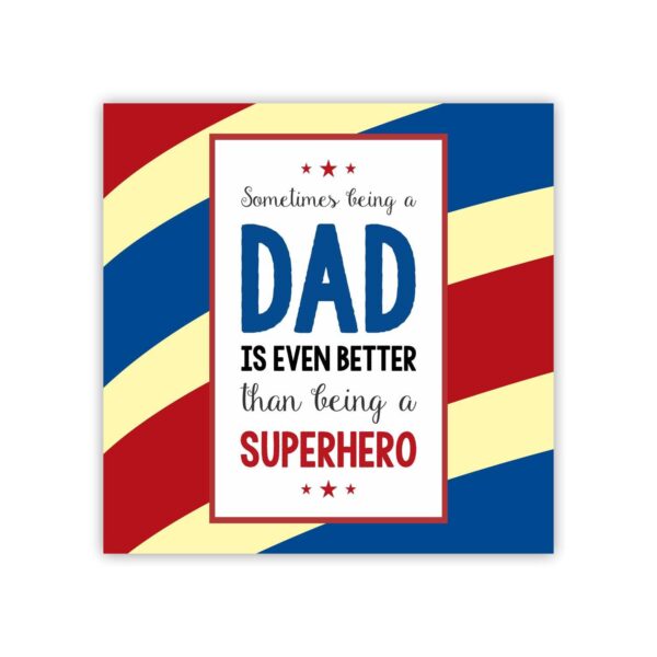 Superhero Dad Beer Mug