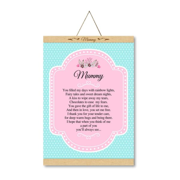 Cute Mummy Scroll Greeting Card