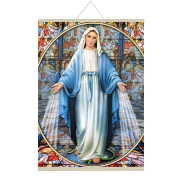 Lord Jesus With Children Canvas Scroll