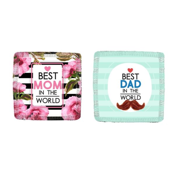 Best Mother Father in The World Couple Coffee Mug