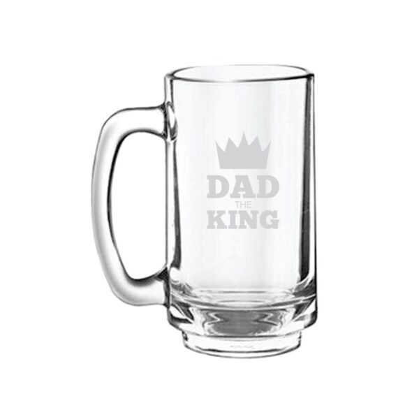 King Dad Beer Mug