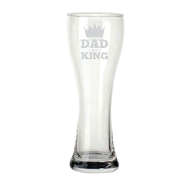 Best Dad in the World Beer Pilsner Glass