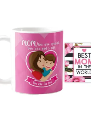 YaYa cafe Mothers Day Gifts Mom You are Special Coffee Mug with Coaster