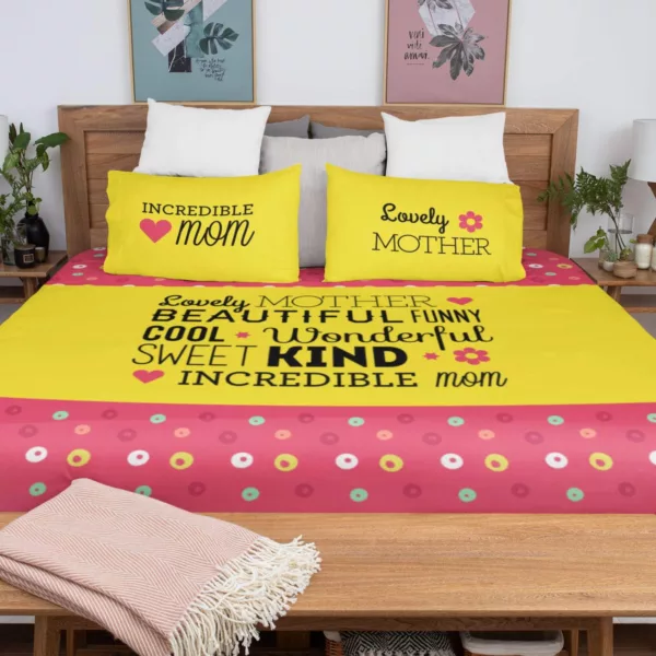 Cool Incredible Mom Bedsheet
