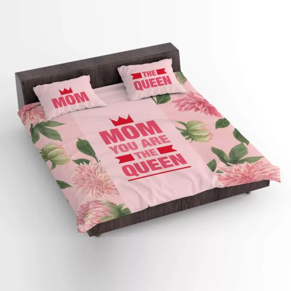 Queen Mom Floral Bedsheet
