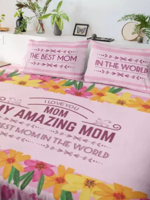 My Amazing Mom Bedsheet