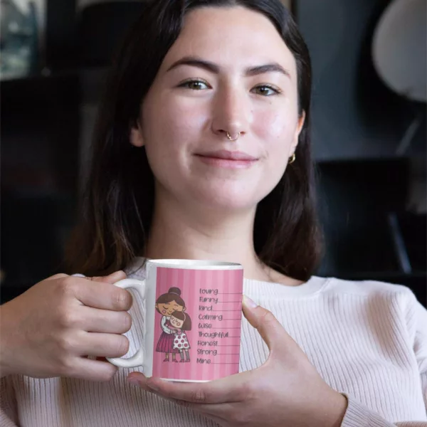 TheYaYaCafe Yaya Cafe Mothers Day Gifts Best Mom Coffee Mug with Coaster