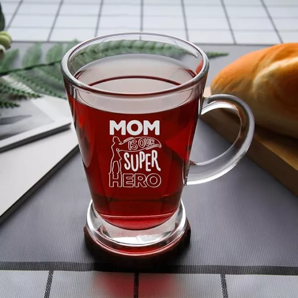 Mom is Our Super Hero Tea Cup