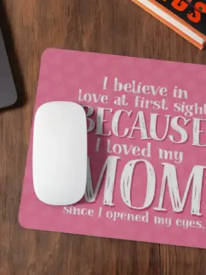 First Sight Love Mom Mousepad
