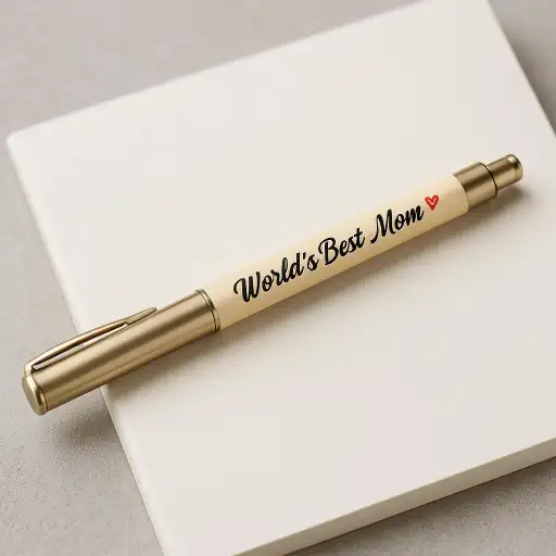 World's Best Mom Wooden Pen