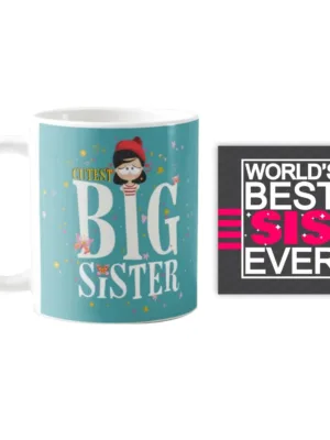 Cutest Big Sister Gift Mug