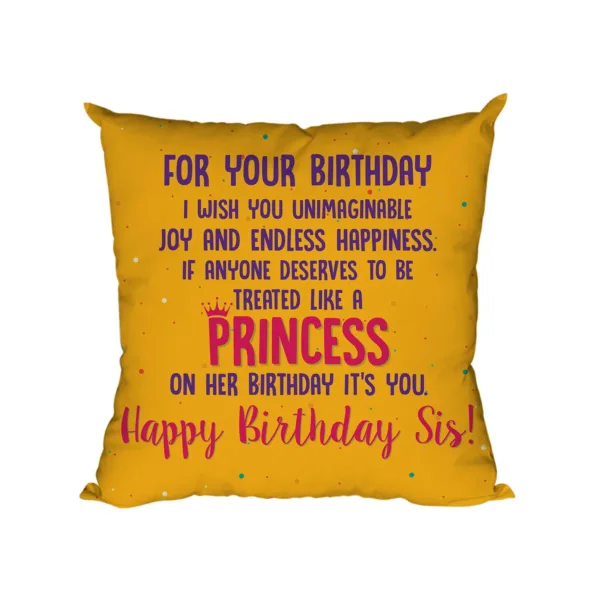 I Wish You Unimaginable Joy and Endless Happiness Gift Combo Hamper Set of 3 - Mug, coaster , cushion