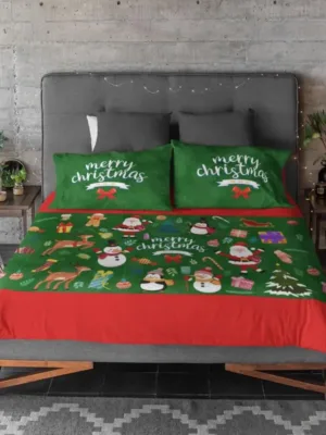 Merry Xmas Christmas Bedsheet