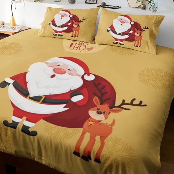 Ho Ho Ho Christmas Bedsheet