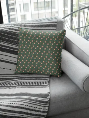 Squirrel Pattern Christmas Cushion Cover