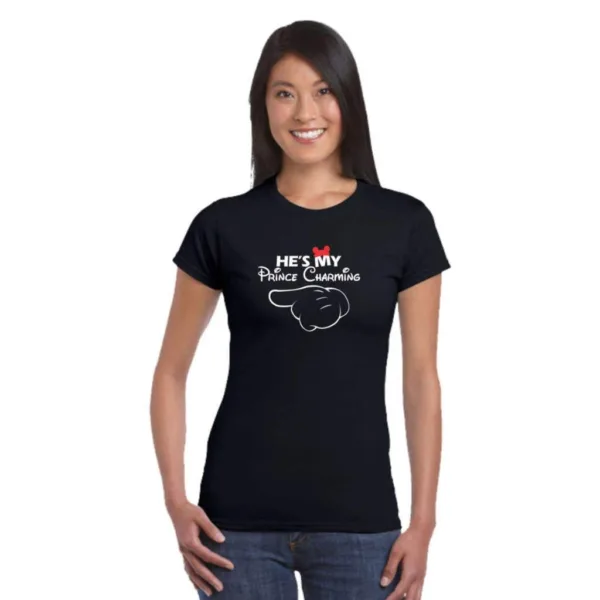 He's My She's My Matching Couple T-shirt