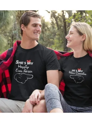 He's My She's My Matching Couple T-shirt